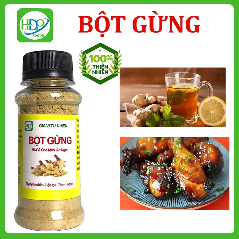 Bột gia vị thảo mộc/ bột gia vị ăn dặm cho bé HDP FOOD Hương vị đa dạng 1