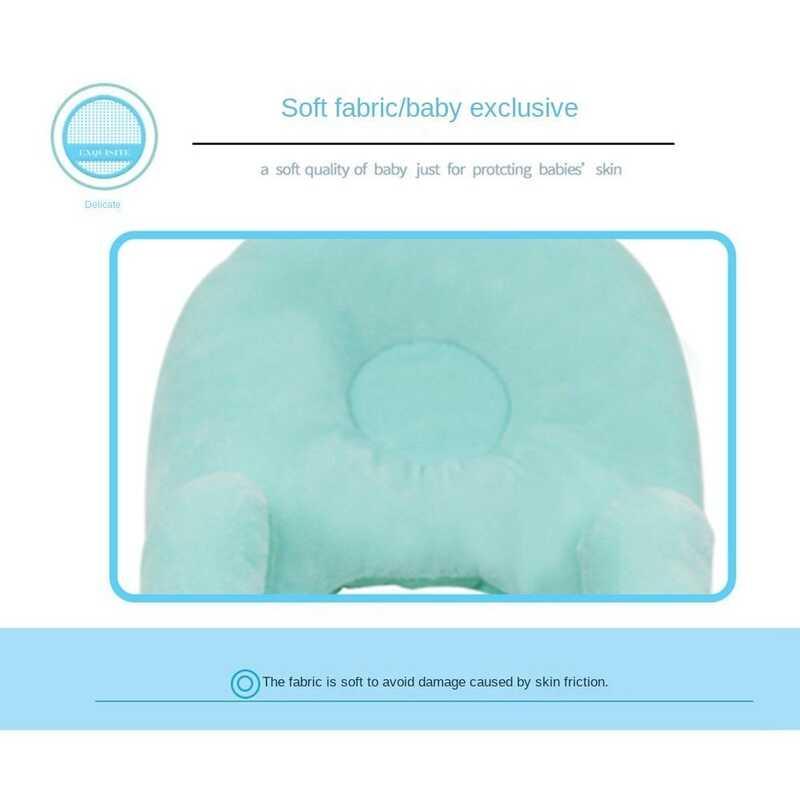 Pillow Blue Grey Pink Crystal Velvet Breastfeeding Stand Multi functional Fixed Head Bottle 7