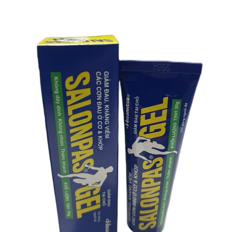 [CHÍNH HÃNG] Salonpas Gel – Gel Bôi Giảm Đau Cơ, Đau Khớp, Viêm Gân, Bong Gân – Tuýp 30g 1