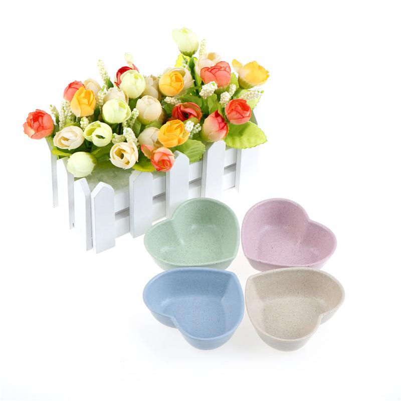 Product Introduction of Bát Nước Sốt Trái Cây Hình Trái Tim, Đồ Ăn Nhẹ, Thức Ăn Cho Trẻ Em, Hộp Đựng Thức Ăn, Bộ Đồ Ăn, Đĩa Ăn Tối 15