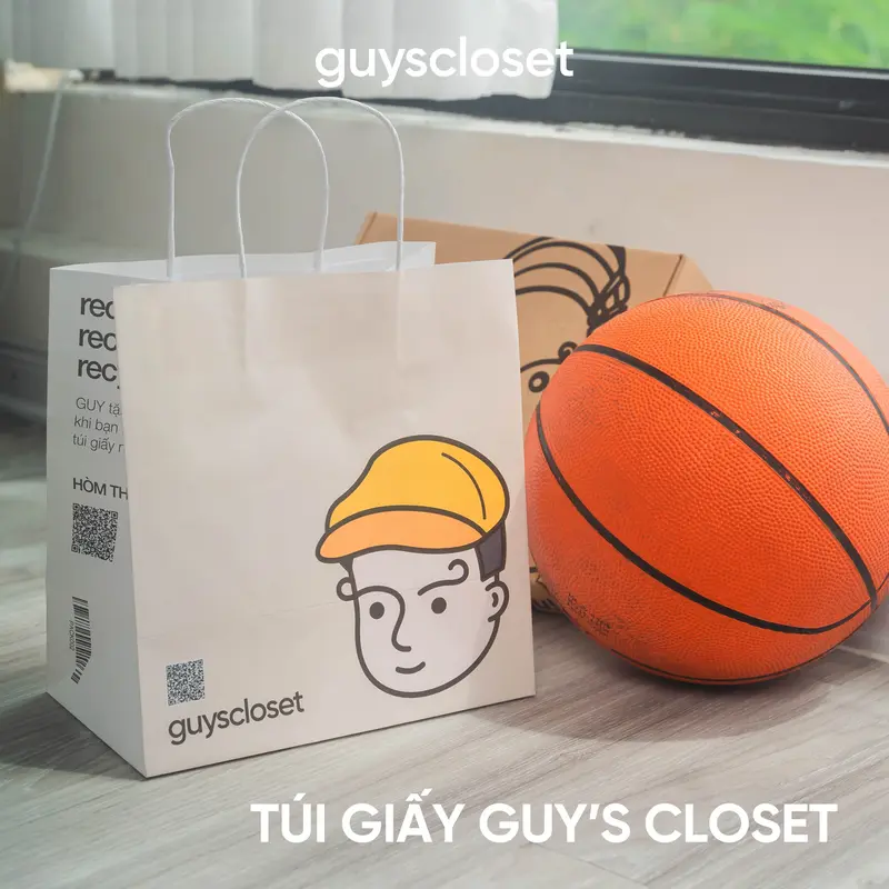 Túi Giấy GUY's Closet - Túi Giấy Bảo Vệ Môi Trường, Túi Quà Tặng - Kích Cỡ Nhỏ, Lớn 0