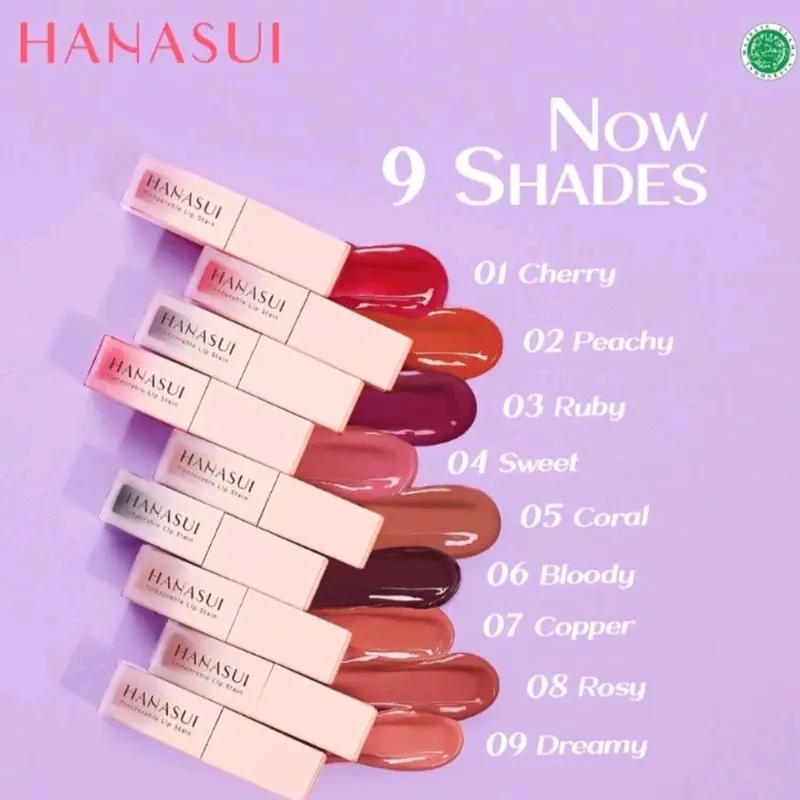 Paket Ombre Hanasui/ 02/06 Lipstick Boba Lipcream 2