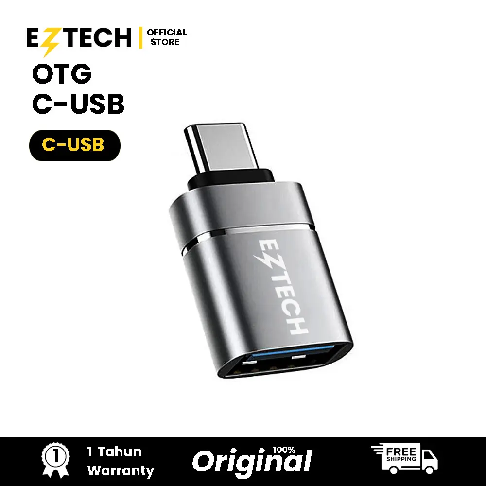 EZTECH Mini Adaptor OTG Type C USB 3.1 Connector TypeC-USB [EZTECH]