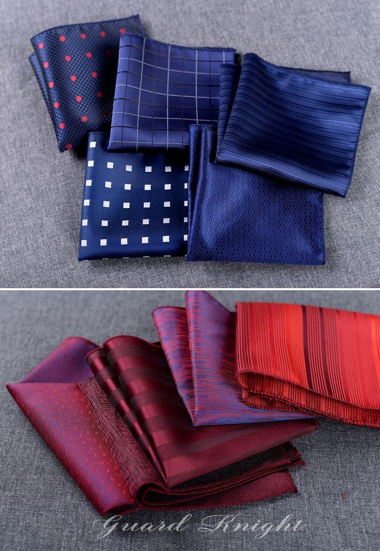 Product Introduction of [pocket square]Men's Western Pocket Square Business Wedding Red Square Scarf Wedding Handkerchief Chest Handkerchief Trendy Men's Accessories British 15