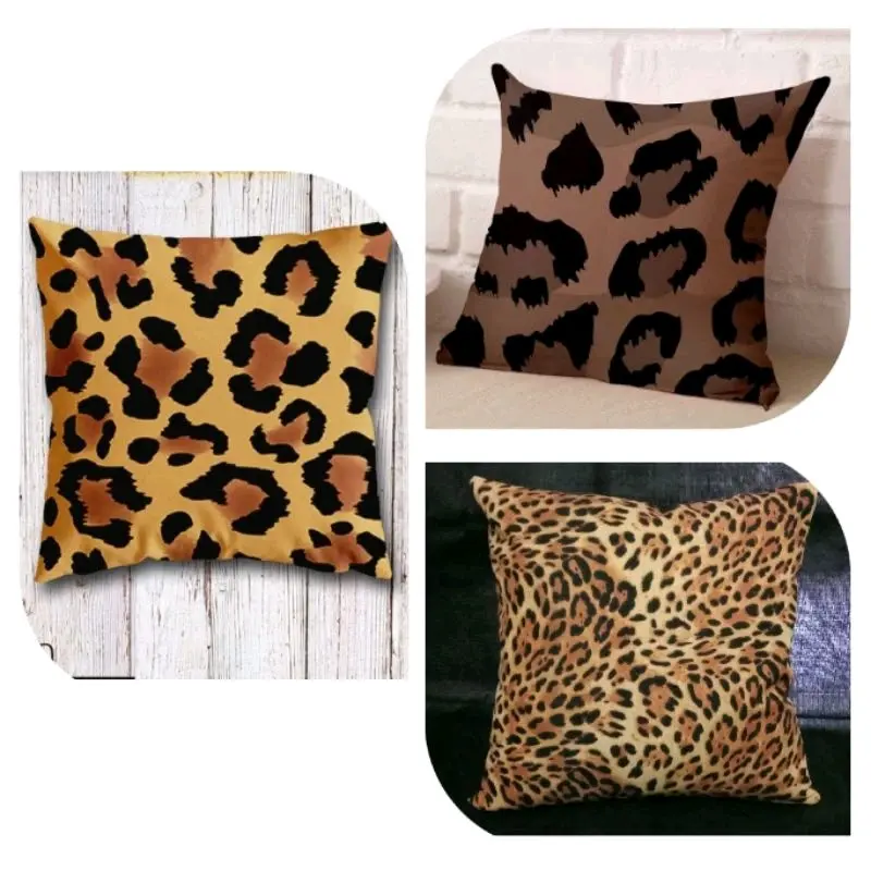 serba.leopard cover sarban sofa taplak meja