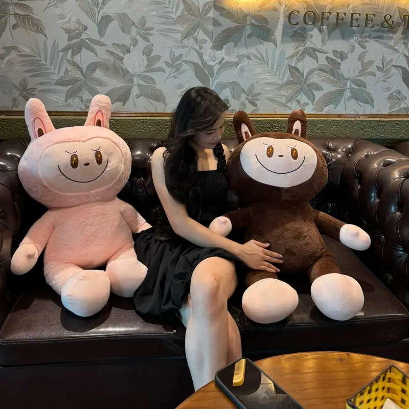 GẤU BÔNG LABUbU Siêu Dễ Thương-Lông Mịn-Ảnh Thật size 1M 8