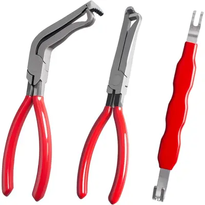 thumbnail image 2 of Yosoo 2Pcs Electrical Disconnect Pliers, Automotive Electrical Terminal 2 of 14