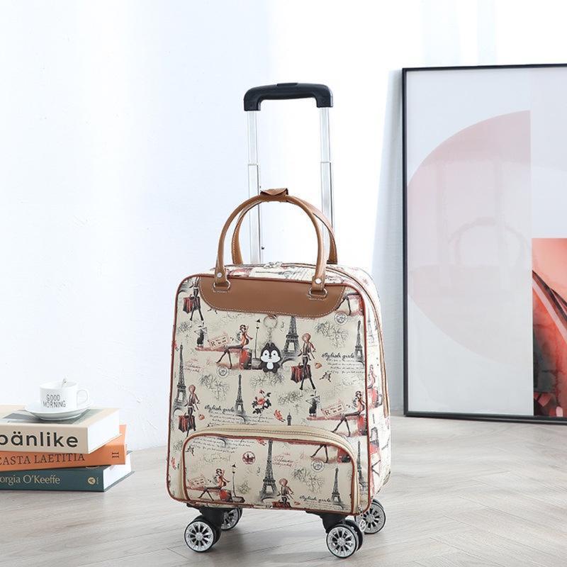 Tas Trolley Travel Bag Roda TFS527 Bahan Tebal Tas Jalan-jalan Tas ...