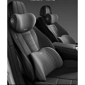 SANDARAN LEHER MOBIL BANTAL PENYANGGA LEHER DAN PUNGGUNG BAHAN MEMORY FOAM (MF-002)