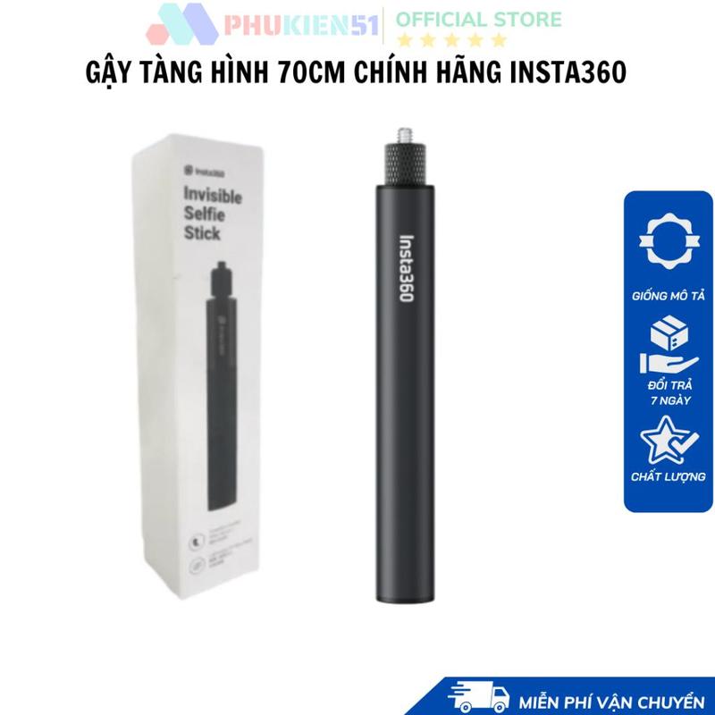 Gậy tàng hình 70cm Chính hãng Insta360 One X2 X3 -Insta360 Invisible Selfie Stick (70cm) - Hàng chính hãng