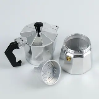 One Two Cups Espresso Coffee Maker Moka Pot Teko 100ml 2 Cup - JF112 2