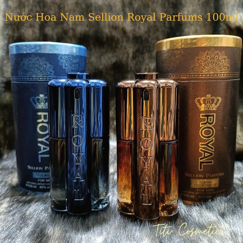 Nước Hoa Nam Sellion Royal Lon Trụ 100ml