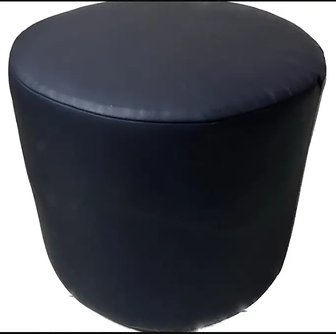 Ghế ngồi Trang Điểm, Ghế đôn sofa, ghế kê chân ngồi thay giày màu đen/ xám loại bọc da/ nỉ Tundo giá rẻ màu ngẫu nhiên