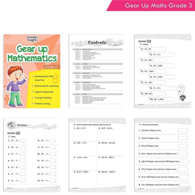 Product Introduction of original Maths Book/Mathematics /Workbook For Kids 6 To 11 Years 17