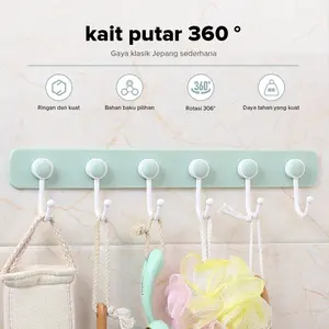 Gantungan Baju Tempel Dinding Super Kuat / Tempelan Gantungan Dinding Tembok Kamar / Cantolan Dinding Tempel Kuat / Hanger Kamar Mandi Tempel / Gantungan Tembok