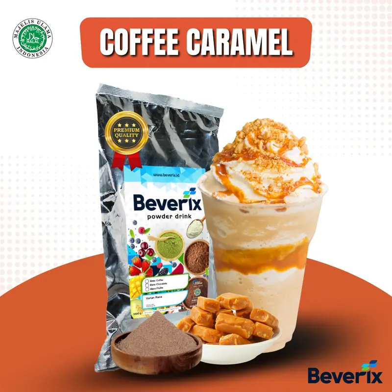500 GR BEVERIX Bubuk Kopi Premium Aneka Rasa - Serbuk Minuman Usaha Kopi Kekinian 3