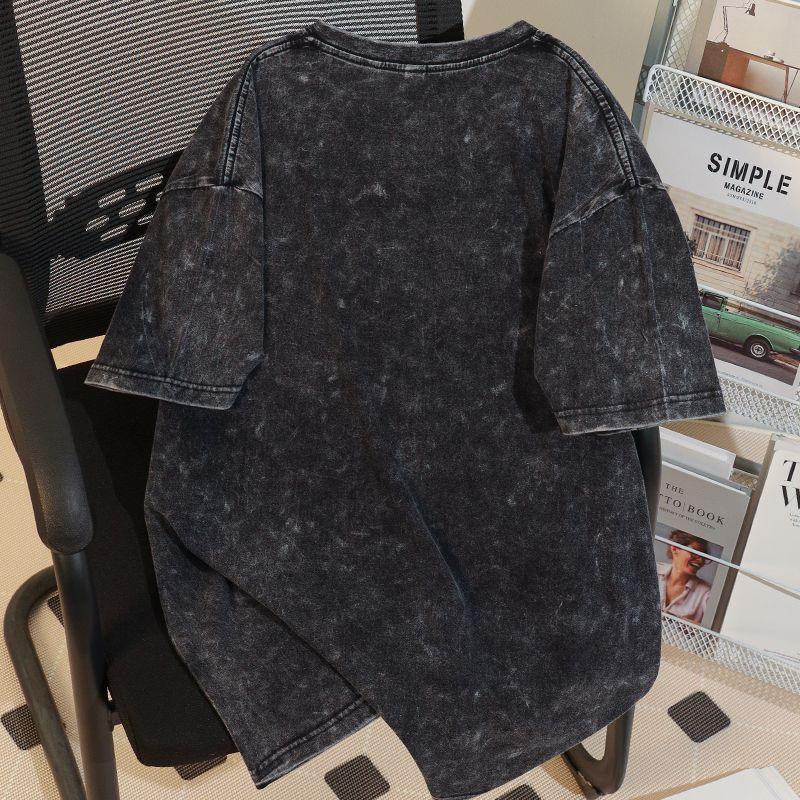 Product Introduction of 100% Cotton Fashion Trend Marvel Spider-Man Printed Couple Oversize Top for Women 2
