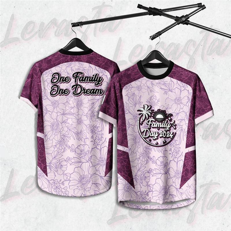 Product Introduction of Family T-shirt | Parent-child Matching | Beach Style | Comfortable & Casual 19