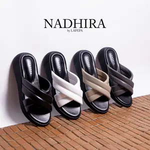 LAPEPA LIVE - NADHIRA Sandal platform wanita empuk casual sendal cewek