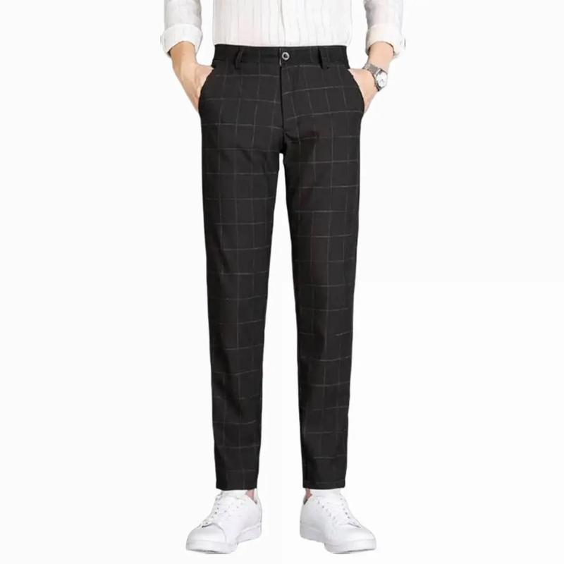 QUẦN TÂY NAM CARO CHẤT MỀM KHÔNG NHĂN PHONG CÁCH LỊCH CHẤT VẢI CO GIÃN FROM SLIM TDCR1 Menswear Pants