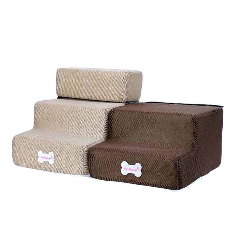 Product Introduction of Multicolor Durable For Small Dog Cat Puppy Climbing Anti-slip Dogs Bed Stairs Pet Ramp Ladder Pet Supplies Dog House 16