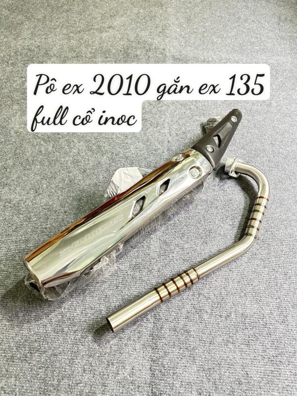 pô xe ex 135 năm số full cổ inoc tiếng êm Phụ Kiện Phụ Tùng