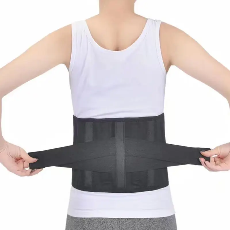 Đai thắt lưng, Cột sống thắt lưng, Đai nịt ngực nẹp lưng dưới mạnh mẽ, Dụng cụ tập eo, thấm mồ hôi 8