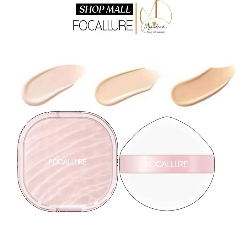 Phấn nước BB FOCALLURE INK LASTING MATTE CUSHION lâu trôi, độ che phủ cao, chống nắng SPF50 PA++++ 12g F35