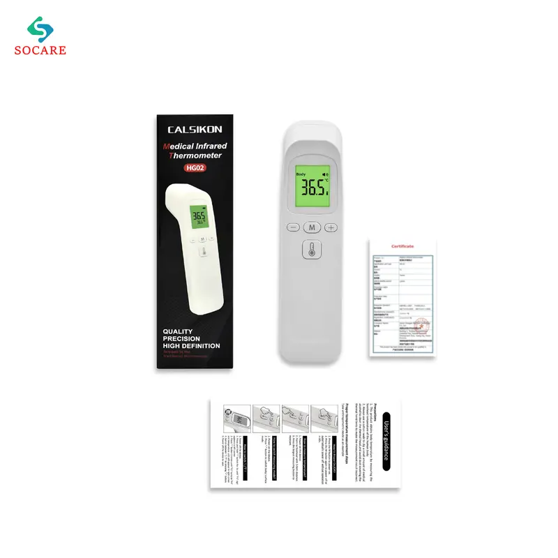 [BH1T-Tặng pin] Nhiệt Kế Hồng Ngoại Kỹ Thuật Số Không Tiếp Xúc HG02-Đo Thân Nhiệt, Đồ Vật, Nước Tắm Pha Sữa - An Toàn Cao Cấp Thiết Kế Tinh Tế 3