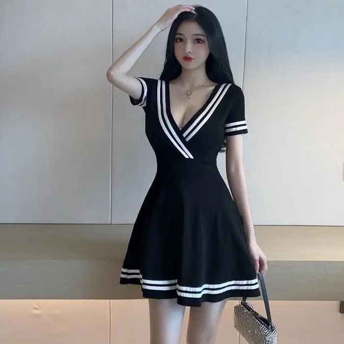 Quần Áo Ngoại Cỡ Cho Nữ, Trình Diễn Ban Đêm, Váy Ngoại Cỡ Gợi Cảm, Thích Hợp Cho Hộp Đêm, Mát Xa Và Xông Hơi, Mát Xa Chân Cho Phụ Nữ, Quần Áo Kỹ Thuật Viên Dress Women