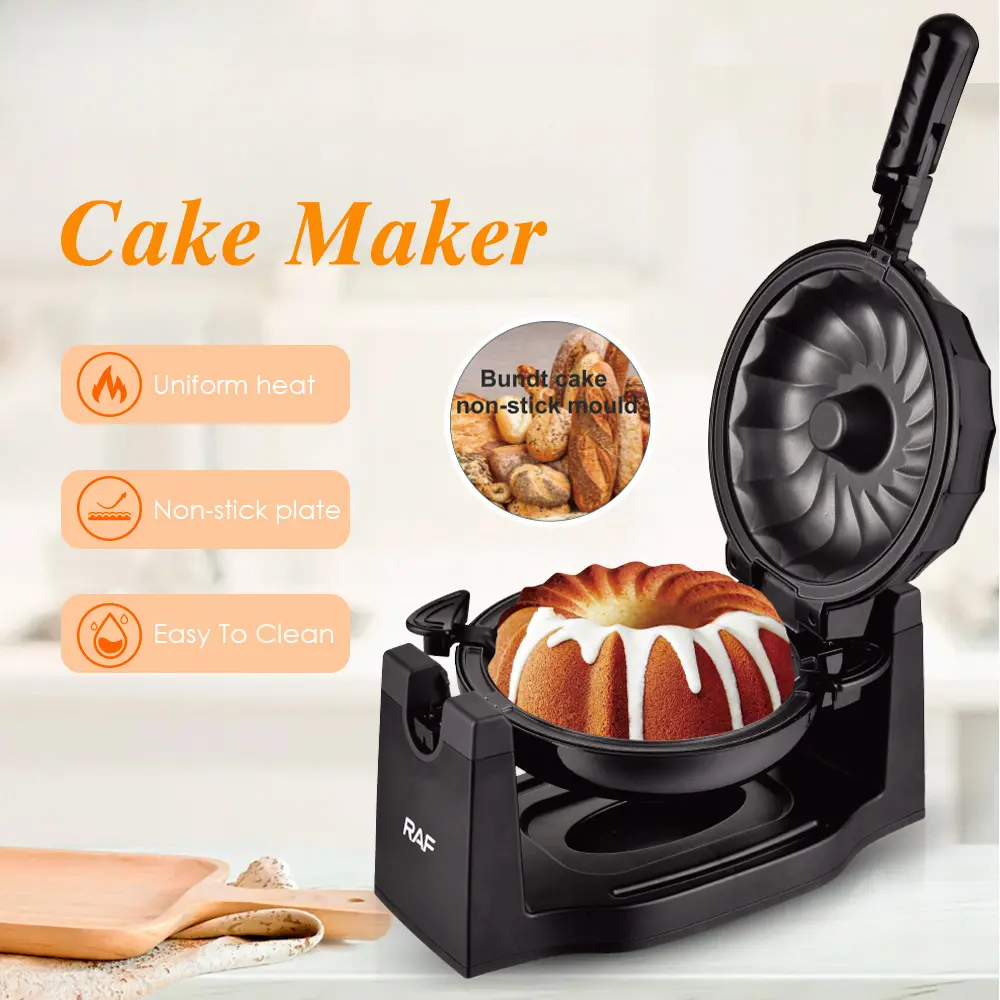 European Style Manufacturer Flip Bread Machine Multifunctional Household Cake Machine Breakfast Machine Toaster  European-style factory flip toaster multifunctional home cake maker breakfast machine bread toaster energy-saving best gift