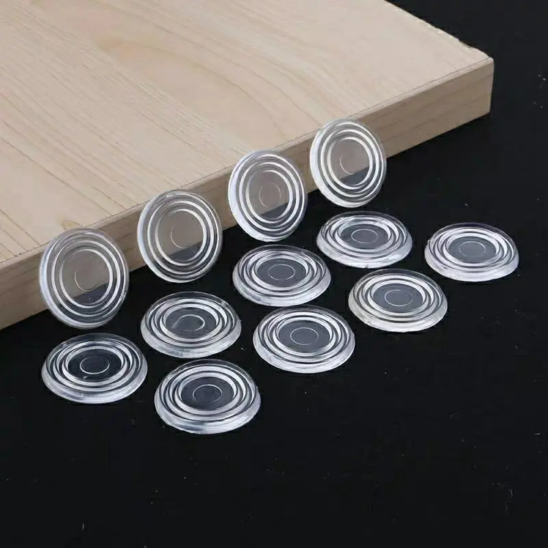 20 Pieces Anti-slip double-sided transparent furniture Coffee table table table table tempered glass fixed anti-slip gasket