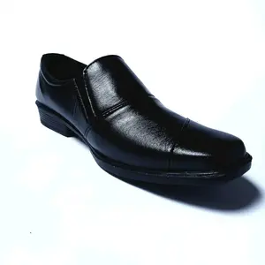 Sepatu Pantofel Anak Pria  Formal Sekolah Kerja Hitam Sol Karet
