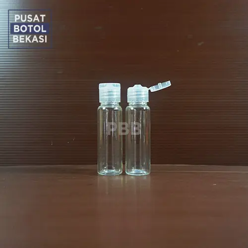 Botol Fliptop 30ml Natural (Isi 10pcs)