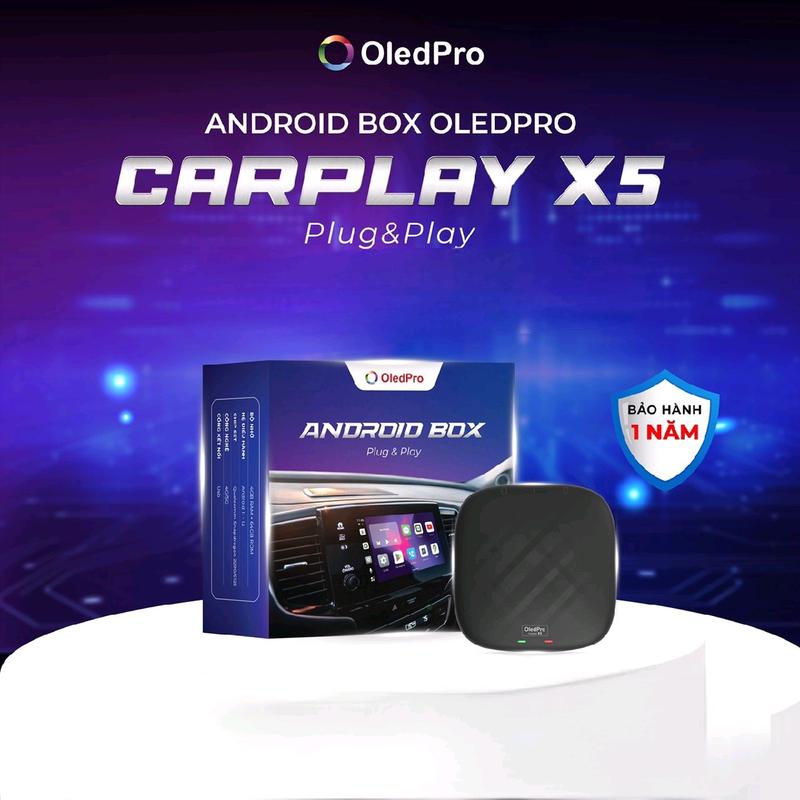 Box Oledpro X5 biến màn hình zin xe ô tô trở thành màn giải trí đa phương tiện. Cắm sim 4G. Tặng Vietmap S2 và youtube không quảng cáo.