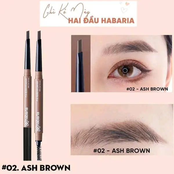 Chì kẻ mày hai đâu habaria 4