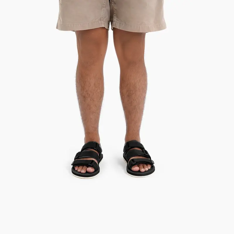 TVF Footwear - Sandals - Rainier (White Black) 1