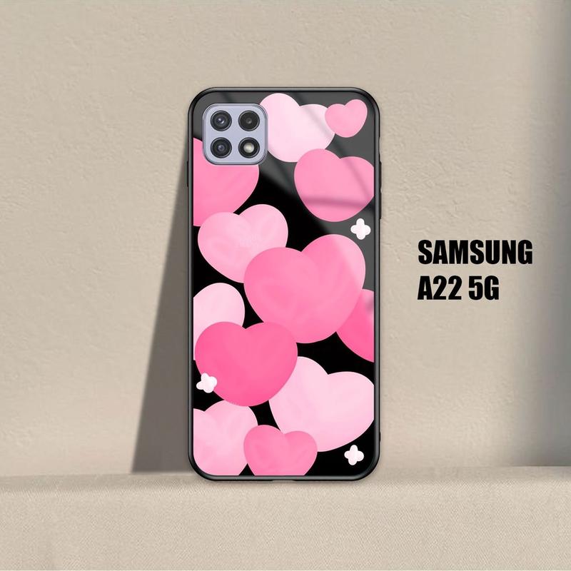 Case Samsung Galaxy A22 5G Hardcase 2D Glossy Case Motif Terbaru 1
