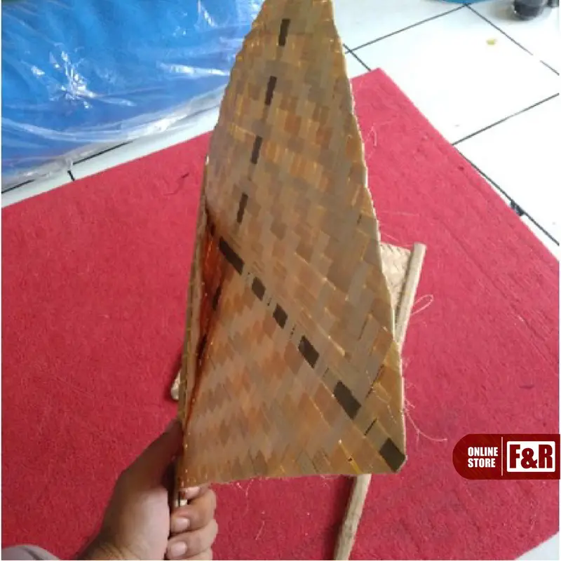 Kipas Sate Kipas Anyam Langsung Dari Pengrajin Kipas Tangan Bambu 2