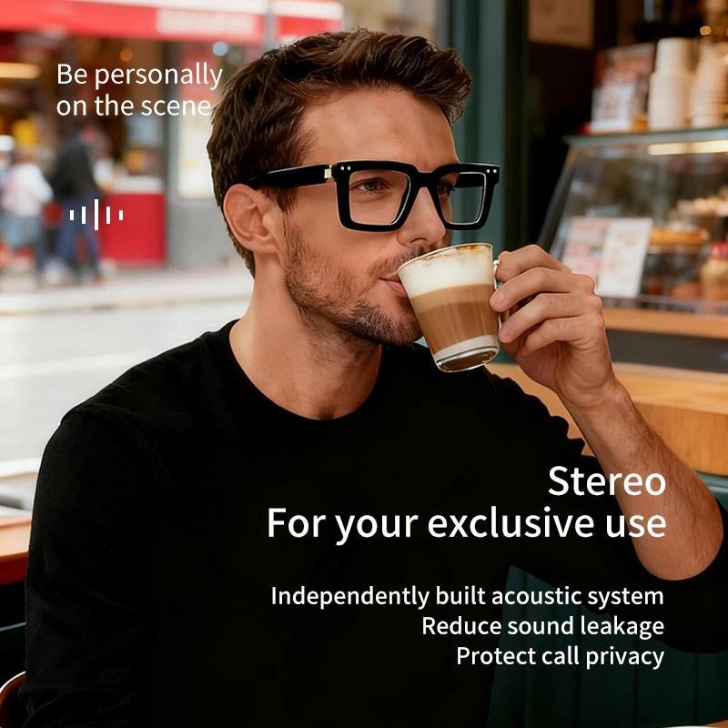 Smart Bluetooth 5.0 AI Glasses with App Control Wireless Music Sunglasses for Calls, Translation, Sport Mode &  AI Eyewear - Image 5