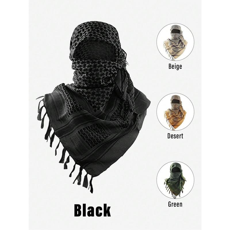 1pc Tactical Desert Scarves, Outdoor Sun And Dust Protection Face Masks ...