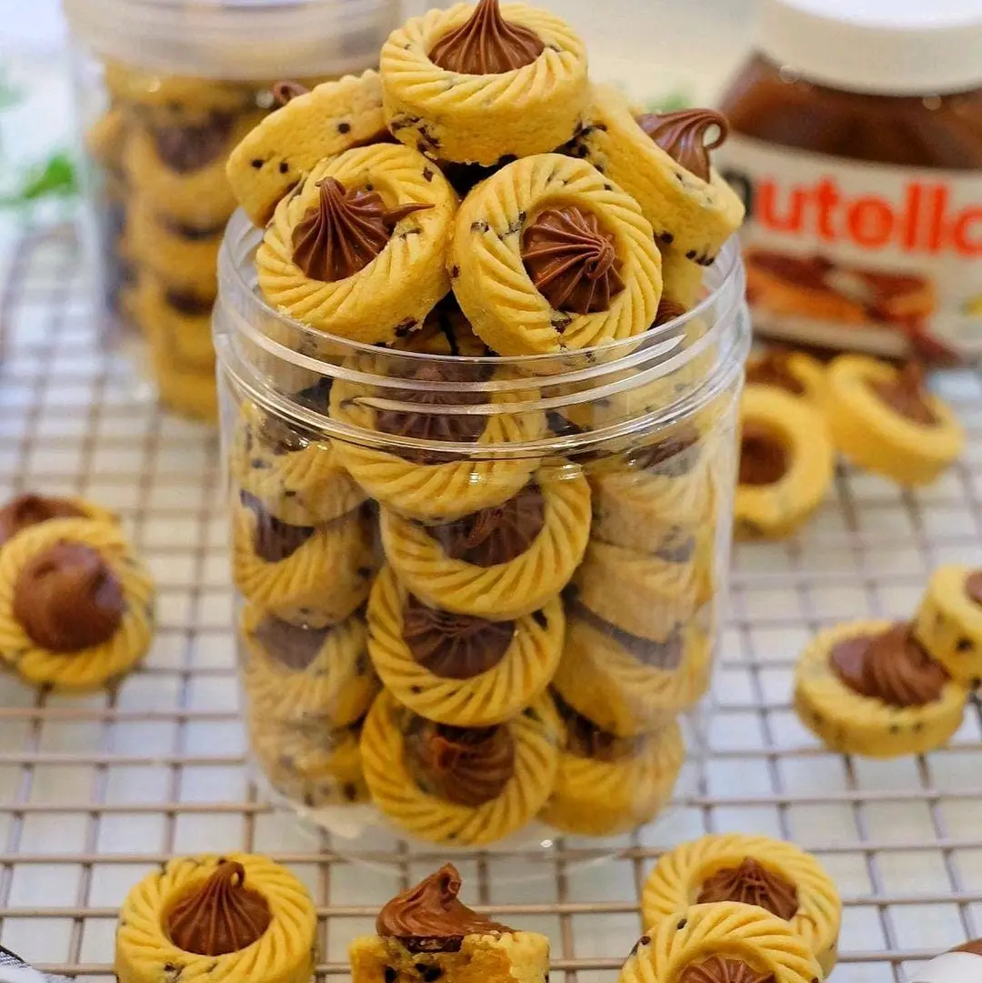 Kue Kering Lebaran Tart Nutella