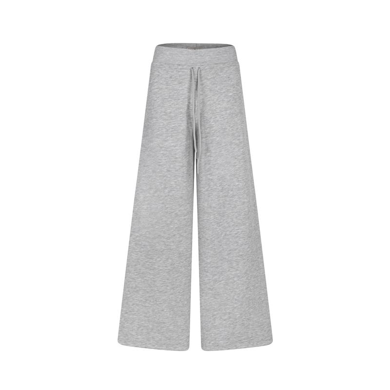 RUBIES Koro Pants - Quần Dài Nữ Vải Thun Nỉ Lưng Thun Ống Rộng A