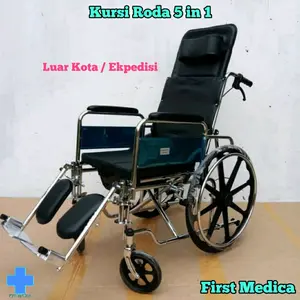 Kursi Roda Multifungsi Sella - Kursi Roda 5 In 1 Bisa di Lipat