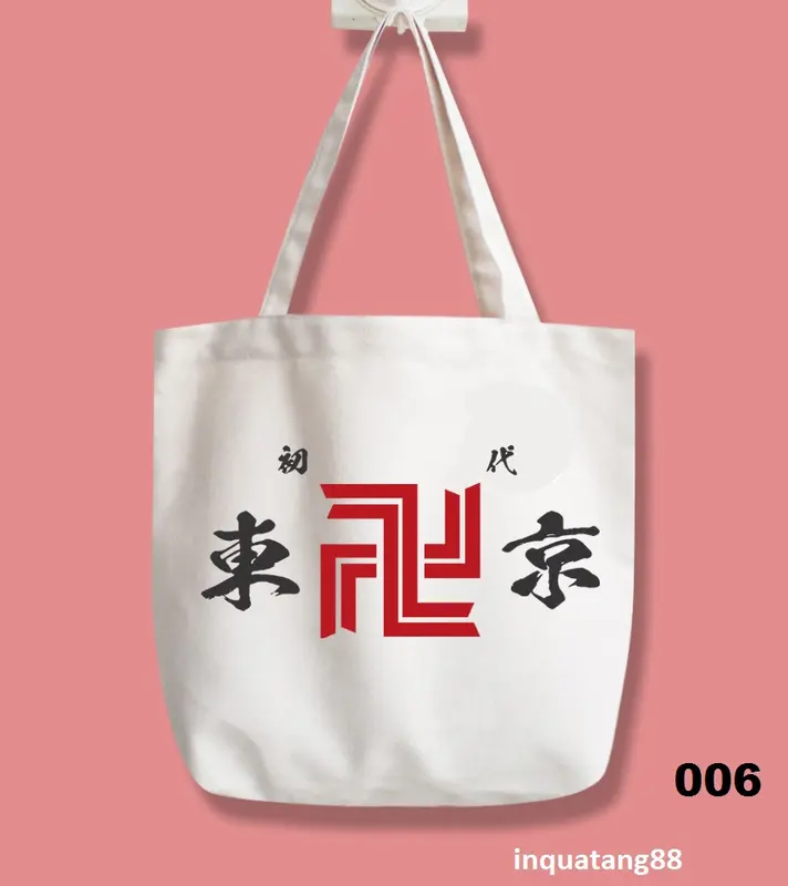 Túi vải bố tote canvas- tokyo revengers Bag Nữ 6