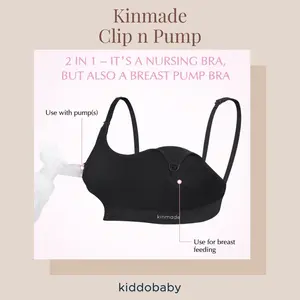 Kinmade Clip n Pump Handsfree Bra
