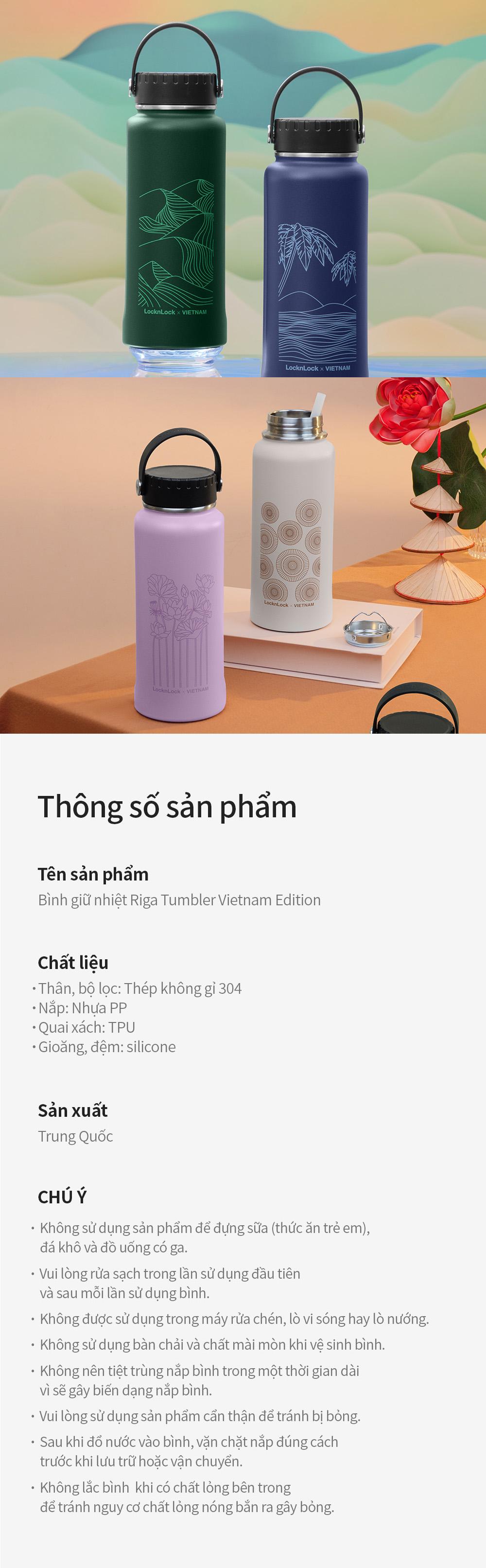 Bình giữ nhiệt Lock&Lock bằng thép không rỉ Riga Tumbler Vietnam ...