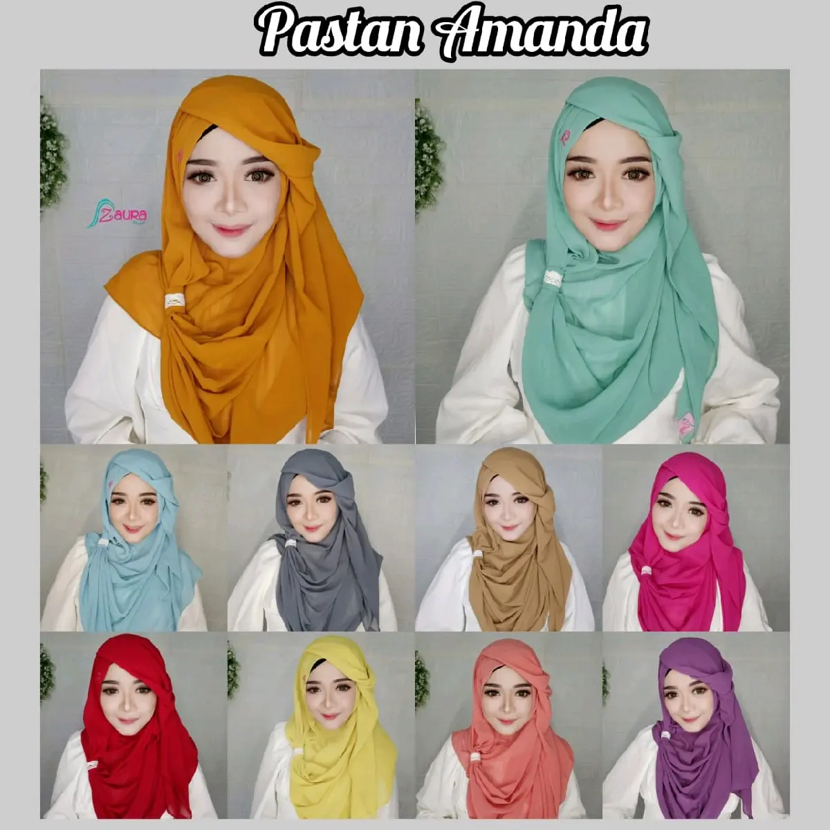 Pastan Amanda 2 by Zaura Hijab