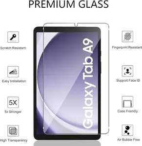 Tempered glass For untuk Samsung Tab A9 8.7 inch Tab A9 Plus 11 inch Layar Screen