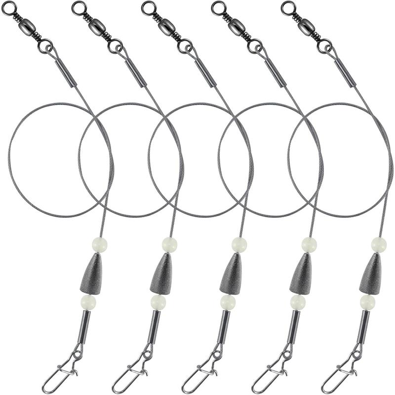15 Pack Carolina Ready Rigs for Bass Fishing, Freshwater Fishing ...